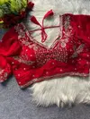 Beads 10 Pure Fendi Silk Partywear Desgine Blouse Wholesalers In Delhi